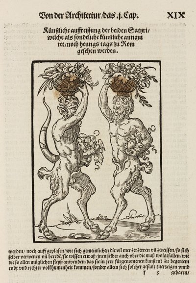 Dwóch satyrów autorstwa John Pardon