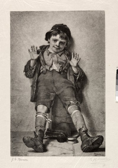 Jestem doskonale szczęśliwy, 1886. autorstwa Richard Alexander Muller
