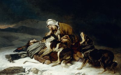 Zagubieni w burzy, autorstwa Richard Ansdell