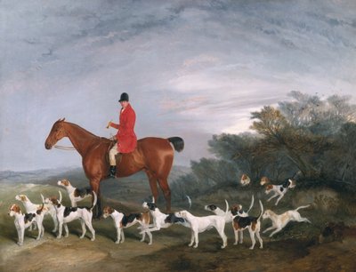 Polowanie, 1841 autorstwa Richard Barrett Davis