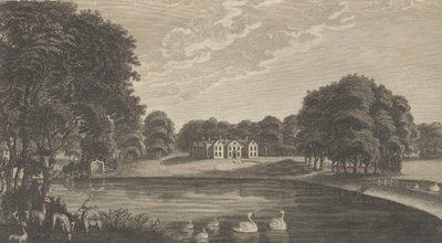 Chilston, w hrabstwie Kent, z Edwarda Hasteda, The History and..., 1777-90. autorstwa Richard Bernard Godfrey