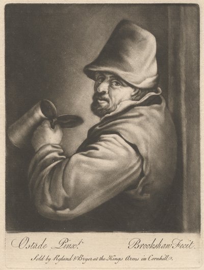 Mężczyzna z dzbankiem autorstwa Richard Brookshaw