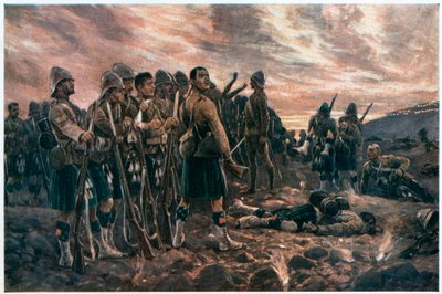 „Wszystko, co z nich zostało”, II wojna burska, 1899. autorstwa Richard Caton Woodville II