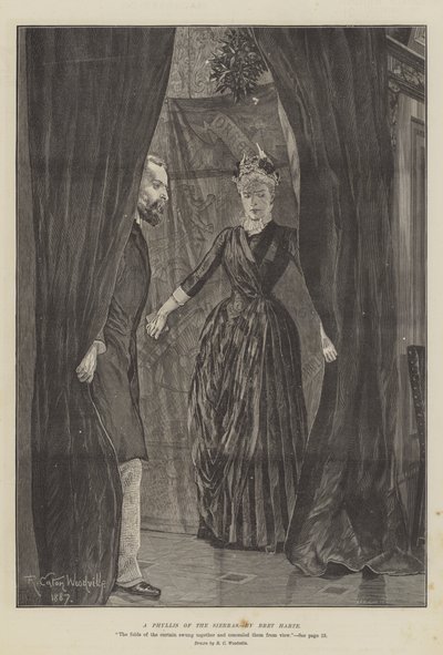 Phyllis of the Sierras — Bret Harte autorstwa Richard Caton Woodville junior