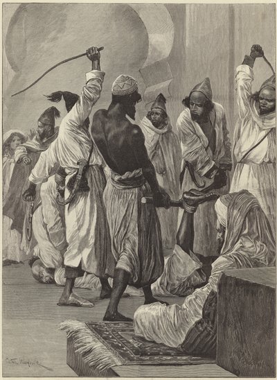 Poranna „rozrywka” w Kasbah autorstwa Richard Caton Woodville junior
