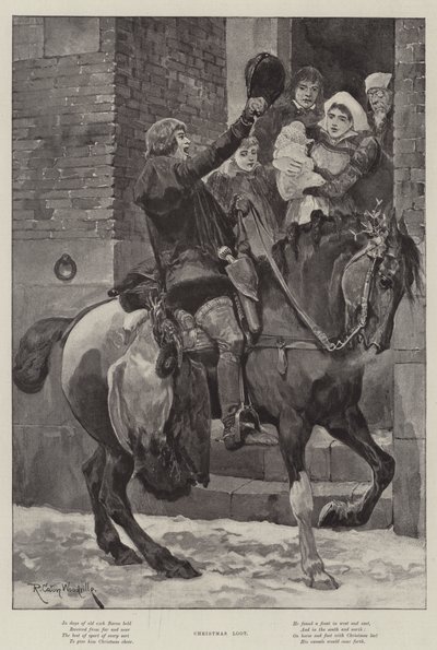 Świąteczne łupy autorstwa Richard Caton Woodville junior