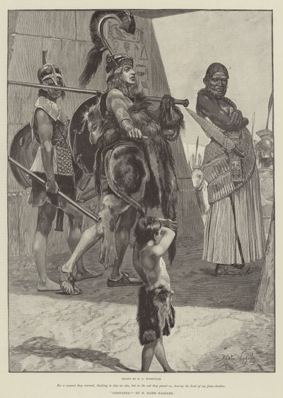 Kleopatra — H Rider Haggard autorstwa Richard Caton Woodville junior