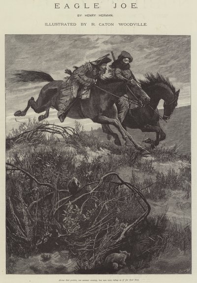 Eagle Joe — Henry Herman autorstwa Richard Caton Woodville junior