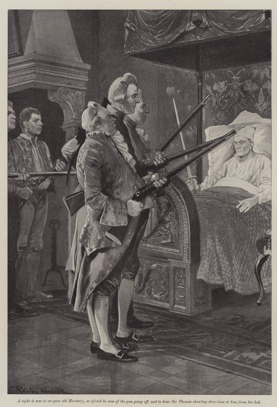 Ilustracja do pułkownika Imperium — Emily Lawless autorstwa Richard Caton Woodville junior