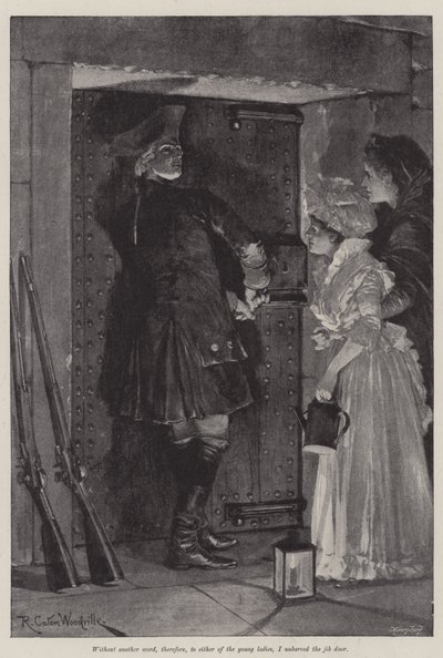 Ilustracja do pułkownika Imperium — Emily Lawless autorstwa Richard Caton Woodville junior