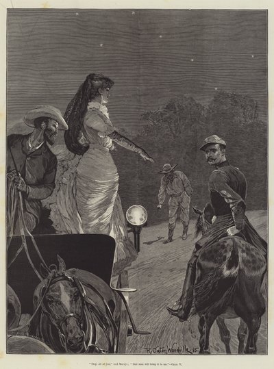 Maruja, by Bret Harte autorstwa Richard Caton Woodville junior