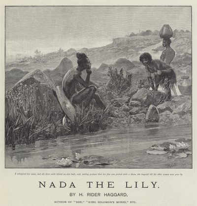 Nada the Lily, autorstwa H Ridera Haggarda autorstwa Richard Caton Woodville junior