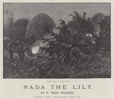 Nada the Lily, autorstwa H Ridera Haggarda autorstwa Richard Caton Woodville junior