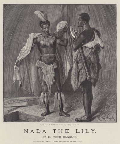 Lilia Nada — H Rider Haggard autorstwa Richard Caton Woodville junior