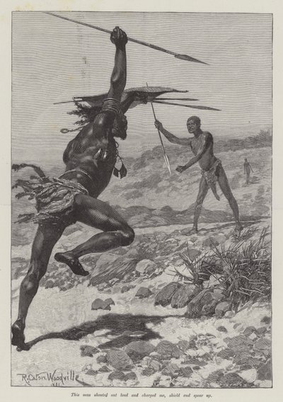 Lilia Nada — H Rider Haggard autorstwa Richard Caton Woodville junior