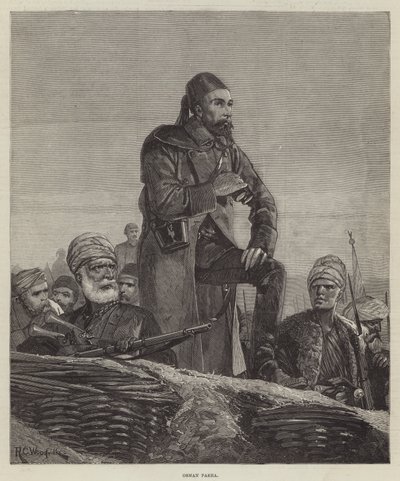 Osman Pasza autorstwa Richard Caton Woodville junior