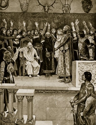 Wybór księżnej, ilustracja z "Hutchinson