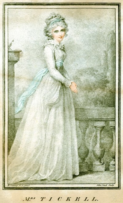 Pani Tickell, c1780-1810 autorstwa Richard Cosway