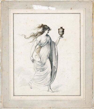 Portret Lady Emmy Hamilton autorstwa Richard Cosway