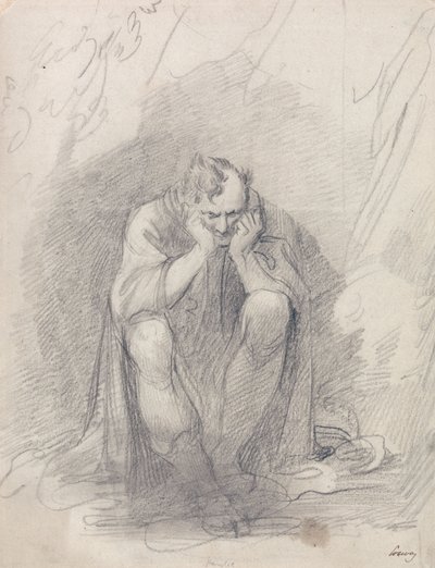 Timon z Aten przed swoją jaskinią autorstwa Richard Cosway
