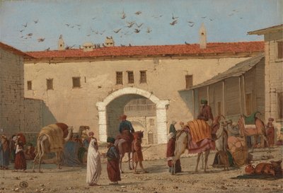 Karawanseraj w Mylasa w Azji Mniejszej autorstwa Richard Dadd