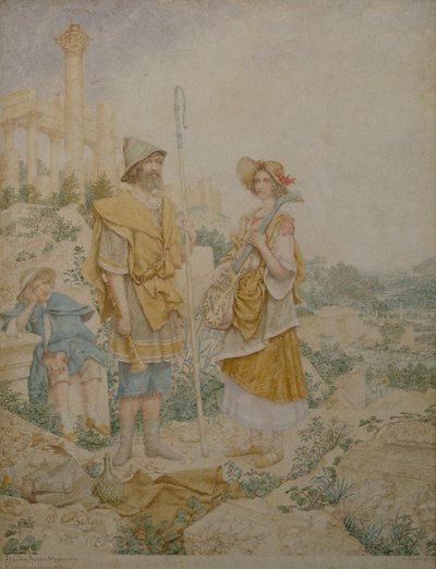 Włoscy muzycy rustykalni autorstwa Richard Dadd