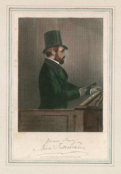 Portret Richarda Tattersalla autorstwa Richard Deighton