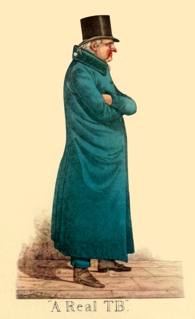 „Prawdziwa gruźlica”, 1824, 1945. autorstwa Richard Dighton