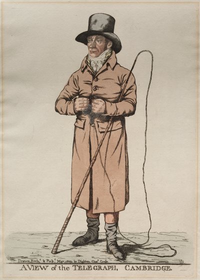 A View of the Telegraph, Cambridge autorstwa Richard Dighton