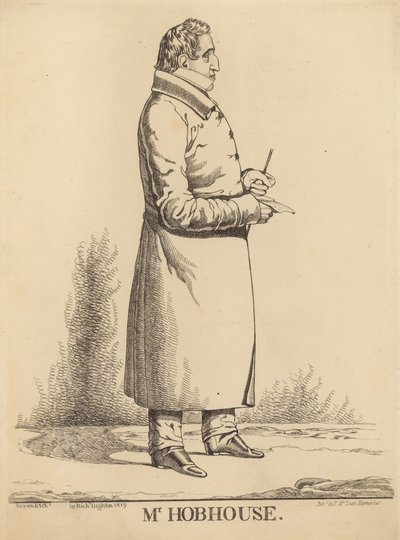 Pan Hobhouse autorstwa Richard Dighton