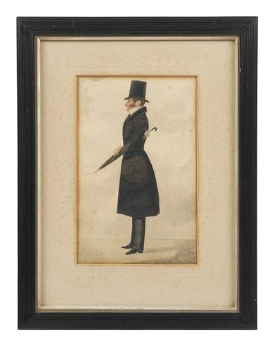 Portret Henryka Lygona autorstwa Richard Dighton