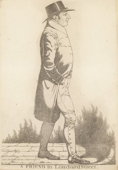 Thomasa Richardsona; Przyjaciel na Lombard Street autorstwa Richard Dighton