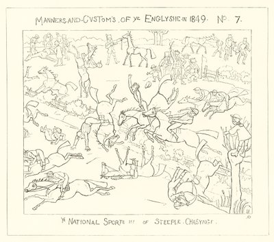 1849, Narodowy Sport Pogoni za Ulicami autorstwa Richard Doyle