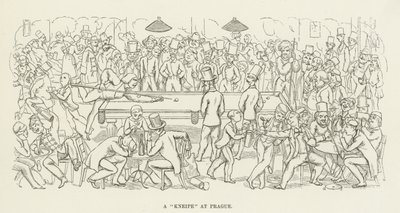 Kneipe w Pradze autorstwa Richard Doyle