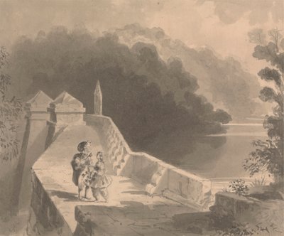 Sinobrody wręczający klucze Fatimie autorstwa Richard Doyle