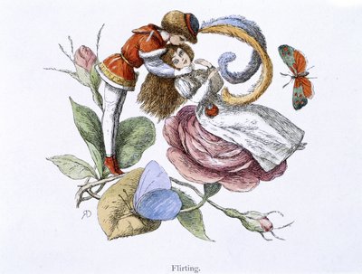 Flirtuje autorstwa Richard Doyle