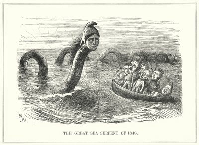 Punch cartoon: Rewolucje 1848 (rycina) autorstwa Richard Doyle
