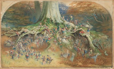 Zaczarowane drzewo autorstwa Richard Doyle