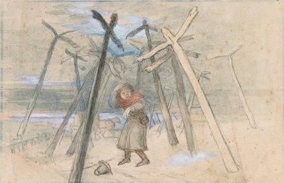 Zakłopotany podróżny autorstwa Richard Doyle