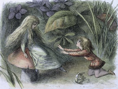 Lilie wodne i wróżki wodne z epoki”, 1869-c1870 (litografia) autorstwa Richard Doyle