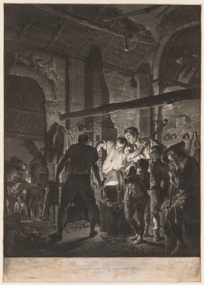 Kowal, 1771. autorstwa Richard Earlom