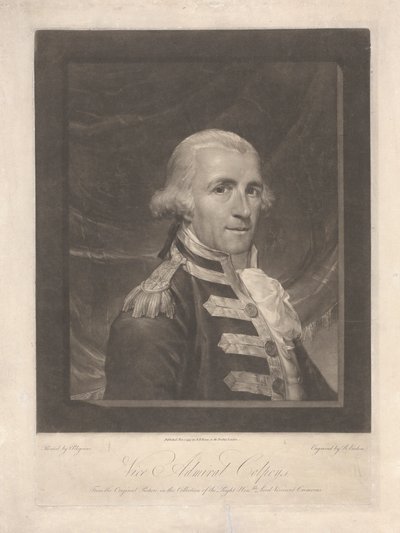 Wiceadmirał Colpoys autorstwa Richard Earlom