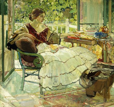 Popołudniowa herbata autorstwa Richard Emil Miller