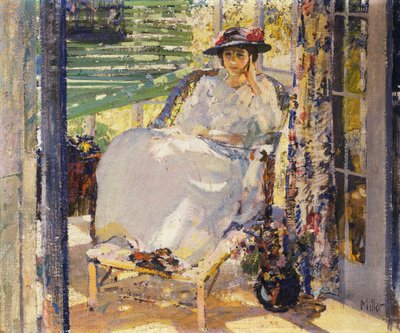 W słonecznym pokoju autorstwa Richard Emil Miller