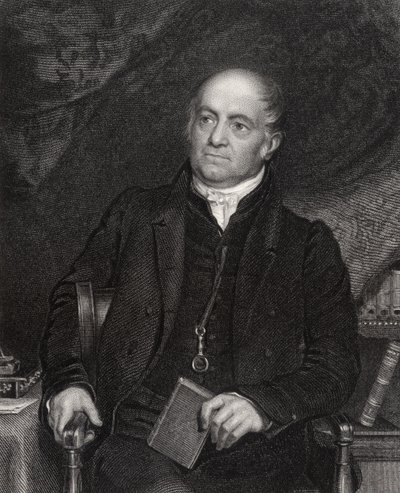 Olinthus Gilbert Gregory, rycina H. Robinson, z „Narodowej Galerii Portretów, tom V”, wydana ok. 1835 autorstwa Richard Evans