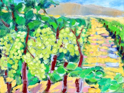 Winogrona Chardonnay, Napa, 2019 autorstwa Richard Fox