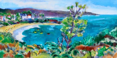 Crescent Bay, Laguna Beach, 2018 autorstwa Richard Fox