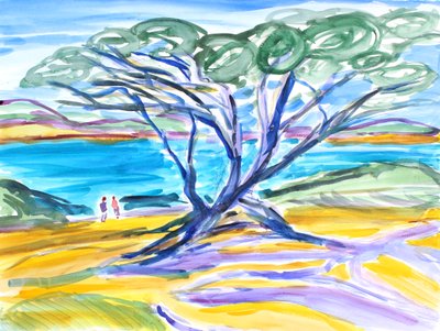 Cyprys, Karmel, 2019 autorstwa Richard Fox