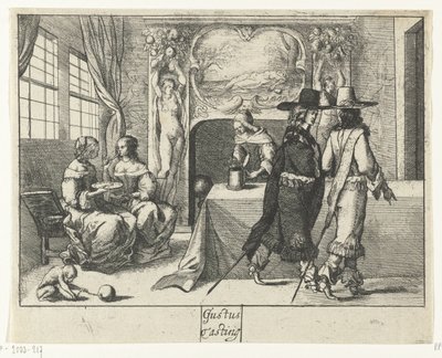 Smak Gustus / Degustacja (tytuł na obiekcie) Pięć zmysłów (tytuł serii) autorstwa Richard Gaywood