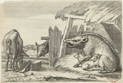Świnie na poddaszu Zwierzęta według różnych artystów (tytuł serii) Zwierzęta według różnych artystów (tytuł serii) autorstwa Richard Gaywood